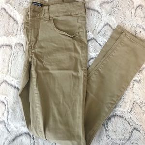American Eagle Khaki Skinnys